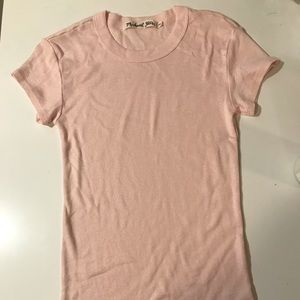 Michael Stars Light Pink T-Shirt